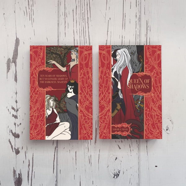 Throne of Glass Foil Dust Jackets
